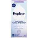 Replens Long Lasting Vaginal Moisturizer for Vaginal Dryness with Reusable Applicator, Doctor Recommended & Estrogen-Free, 14 Applications, Exp: 2027-04-16