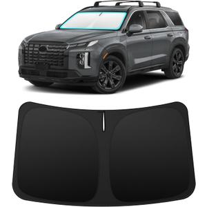 INSAUTO Custom Fit Windshield Sun Shade Accessories for Hyundai Palisade 2020-2026, Foldable Front Window Sunshade, UV & Heat Reflector, Keeps Interior Cool, Includes Storage Bag