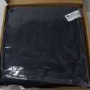 Microfiber Gym Towels Bigger Size Super Soft for Exercise Fitness, Sports, Workout, 380-GSM 15-Inch x 31-Inch Quick-Drying Towels (Black, 3 Pack)