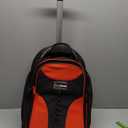 MELOTOUGH Wheeled Rolling Tool Backpack Heavy Duty Tradesman Pro Tool Organizer Including Laptop Sleeve (Red&Black)