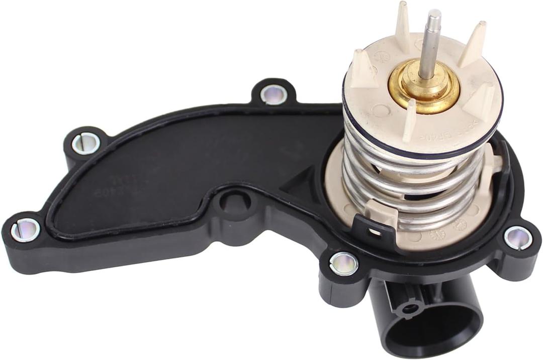 Engine Coolant Thermostat Housing Assembly for VW Touareg 2011-2017 for Audi A4 A5 A6 A7 A8 Quattro S4 S5 Q5 Q7 SQ5 3.0 TFSI