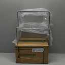 Clear Cabinet Organizer, Shelf Organizer Set of 2 for Kitchen Pantry Organizers and Storage, Display Cabinet Shelf Room Decor Countertop Desk Shelves, Patented Spice Organization for Cabinet