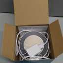 BGOVERSS White Noise Sound Machine with 20 Soothing Sounds, 10 Colors Night Light Sleep Machines Home Office Travel, 5 Timers and Memory Feature Sound Machine for Nursery Baby Kids Adults (White)