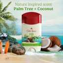 Old Spice Men's Antiperspirant & Deodorant, 24/7 Lasting Freshness, Advanced Sweat & Odor Protection with Skin Conditioners, Invisible Solid, Fiji with Palm Tree Scent, 3.4 oz (Pack of 3)