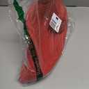 Woven Basket,Small Rope Storage Bin with Handles & Ribbon Bag, Organizer for Shelves Closets,Gift Basket Empty for Birthday,Books,Dog Toys, Red