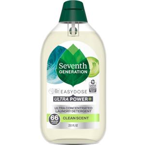 2 x Seventh Generation, Laundry Detergent Ultra Power Plus Clean Scent, 23.1 Fl Oz