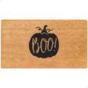 THEODORE MAGNUS Halloween Door Mat - Welcome Mat for Front Door with Non-Slip Backing - Durable Doormat - Perfect for Outside Entrance Matt - Outdoor/Indoor - Boo - 17" x 30"