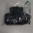 SUUKSESS Women Double Lined Fitted Basic T Shirts Crew Neck Long Sleeve Crop Top (Large)