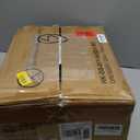 Furnulem 5 Drawer Black Dressers for Bedroom 2 Tier Shelf Storage Small Fabric Dresser for Closet Sturdy Metal Frame Modern Style Storage Cabinets Organization Units for Hallway Rooms