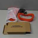 VR Silicone Case for Meta Quest 3, Accessories for Oculus Quest 3, Face Cover, Controller Grips, Shell Cover, Lens Cover, Disposable Eye Cover (Red)