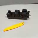 Driver-Side Power Window Switch 84820-12460 / 0F040 / 02150/12480 for 2002-2015 Toyota RAV4 Camry Sienna Prius Corolla EX Fortuner  Blue LED Upgrade, Plug & Play, Premium Replacement