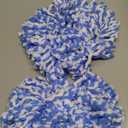 4-Pack Spin Mop Replacement Head for O-Ceda RinseClean Spin Mop Refill 2-Tank System Microfiber Deep Cleaning Machine Washable and Easy-to-Replace (Blue)