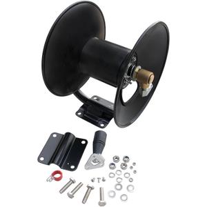 New Stens Hose Reel 758-740 4000 PSI Max 3/8 Inlet, Black