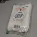 FAUNNA 600TC 100% Cotton Pillow Protectors, Standard Size (20x26), 4 Pack, Oeko-TEX Certified, Hotel Grade Pillow Cover with Silent Zipper, Zip Up Pillow Cases, White