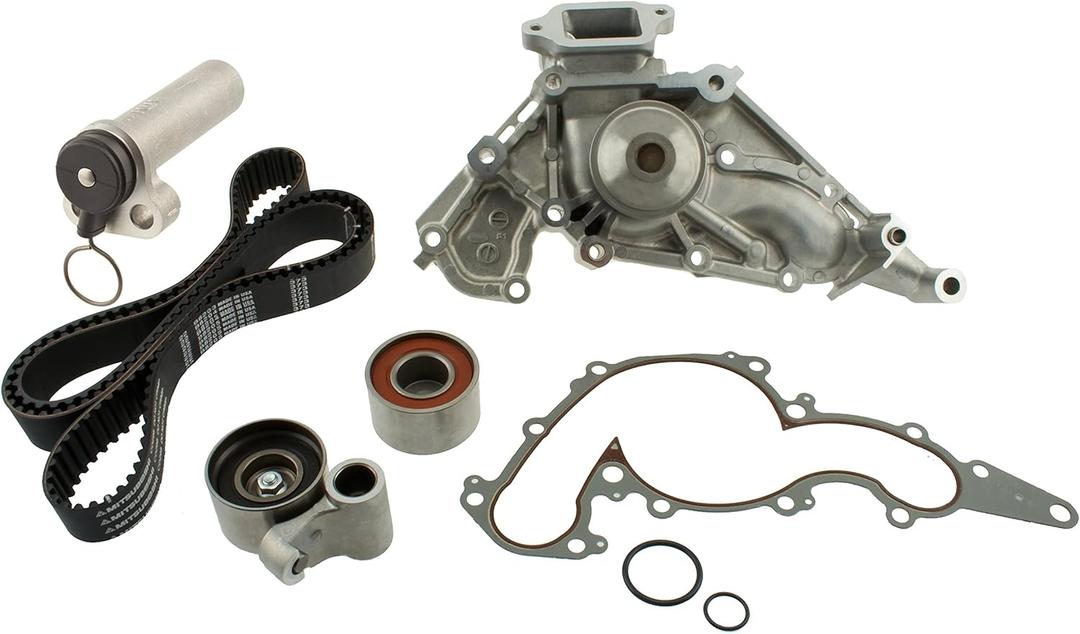 AISIN TKT-021 Engine Timing Belt Kit with Water Pump - Compatible with Select Lexus GS400, GS430, GX470, LS400, LS430, LX470, SC400, SC430 Toyota 4Runner, Land Cruiser, Sequoia, Tundra