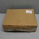 OIAHOMY Christmas Tree Collar, Wicker Holiday Tree Skirt & Stand Base Cover,Paper Rope Christmas Decor, Natural & Snow-24 inch (Large)