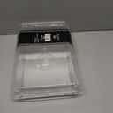 Clear Premium Acrylic Rectanglees Serving Tray with Lid (12.63" x 8.75" x 3.38") Perfect for Parties, Events, & Dining