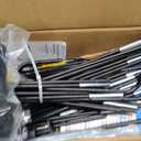 Garvee 6x4 ft Soccer Goal Set, 2-Pack Pop Up Soccer Net Set for Backyard, Portable Soccer Goal for Youth Players, with Soccer Ball, Cones, Ground Stakes & Carrying Bag, for Indoor Outdoor Practice
