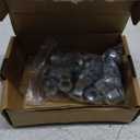 KSP 20pcs M12X1.5 Open End Bulge Acorn Lug Nuts for Aftermarket Wheels, 12x1.5 Lug Nuts Fit for Hond-a Accord Civic Hummer H3, Chrome 3/4"（19mm） Hex 0.83"(21mm) Height 60° Conical Seat Lugnuts