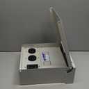 Loveinlast Temporary Power Outlet Panel, RV Electrical Outlet Panel with 20,30,50 Amp Receptacle Installed, with Breaker, Prewired and Unmetered, Weatherproof, Fit for Motorhomes and Construction Sites