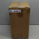 Citylife 7.8 QT 6 Pack Small Storage Bins Plastic Storage Container Stackable Box with Lids for Organizing, Clear White