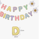 Hanging Garland Flag for Home Birthday Decoration Diy wall Bunting