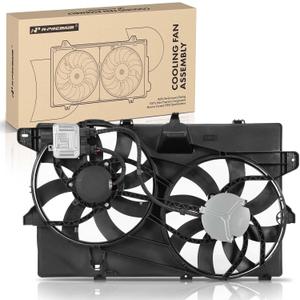 A-Premium Engine Radiator Cooling Fan Assembly Compatible with Select Ford & Lincoln Models - Edge 2007-2014, MKX 2007-2012 - Replace# 9T4Z8C607A