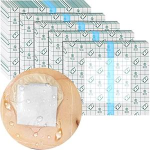 EaseCare Waterproof Ostomy Bag Shower Cover with Non Sticky Pad Colostomy Ilostomy Urlostomy Pouch Shower Guard Shield