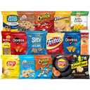 Ultimate Classic Snacks Package, Variety Assortment of Chips, Cookies, Crackers, & Nuts (40 Pack) BBD: 09/22/2026