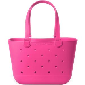 Simple Modern Large Beach Bag | Waterproof Getaway Rubber Tote with Zipper Pocket for Travel, Pool, Boat, Groceries, Sports | Malibu