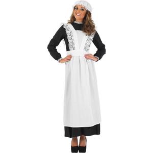 Fun Shack Victorian Maid Costume Women, Maid Fancy Dress, Victorian Costume Ladies, 1800s Fancy Dress Women's
 Large