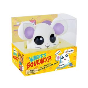 Blue Orange Where’s Squeaky Fun Interactive Preschool and Children Game - Educational Hide-and-Seek Mouse Game Games - 2 to 10 Players for Ages 4+