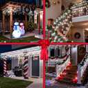 1620 LED 164ft Outdoor Christmas Lights, 12 Modes Dimmable Curtain String Lights with 360 Drops, Waterproof Twinkle Fairy Lights with Timer for Bedroom Window Holiday Wedding Xmas Decor, Cool White
