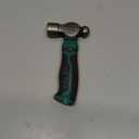 Small Ball Peen Hammer, Stubby Metalworking Tool Hammer for Jewelry and Crafting
