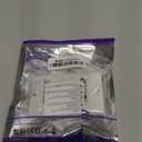 VCE Brush Wall Plate Cable Pass Through, Single Gang Decorator Wall Cover for Low Voltage Cables, In-Wall Cable Management for Wall Mount TV (White), 2-Pack