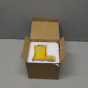 Yellow Rain Boot Flower Pot Garden Planter Succulent Planter Resin Cute Boots Planter Pot Decorative Succulent Planter Pot with Drainage Hole Boots Flower Vase Gift (Design-2)