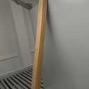 One-Piece Tension Curtain Rod 54-90 inch Brushed Gold Shower Curtain