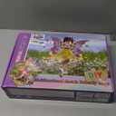 SMILESSKIDDO Electric Butterfly Wings - Princess Dress up Costume and Light Up Fairy Wings with LED Lights & Music, Cosplay Skirt/Headband/Wand, Halloween for Girls, Kids