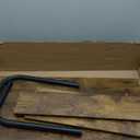 Portable Rolling Desk on Wheels Adjustable Height Desks for Small Spaces, 32" Computer Desk with Storage Shelves for Home Office Rustic