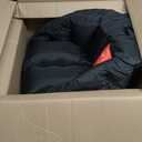 Big Joe Milano Kid's Smartmax Black Beanbag Chair
Polystyrene Bean Filled, Refillable, Nylon Polyester, Safe for Kids Ages 3 and Up, Supports Up to 150 lbs