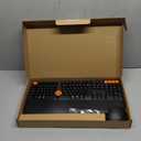 MEETION Ergonomic Keyboard and Mouse Wireless Combo, Bluetooth/2.4G Ergo Split Keyboard with Palm Rest, 4 DPI Adjustable Wireless Mouse, Full Size Rechargeable Keyboard Mouse for Windows/Mac/Android
