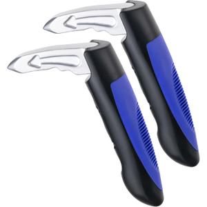 Car Door Handle for Elderly, Car Handle Assist Support for Handicapped, Portable Auto Cane for Seniors, Multifunctional Vehicle Door Latch Handles, Car Gadgets for Disabled Drivers (Blue-2Pcs)