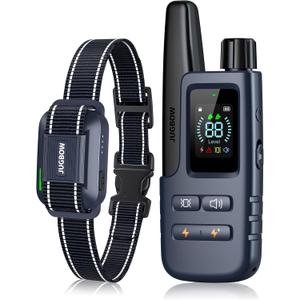 Jugbow Dog Shock Collar - 4200FT Dog Training Collar with Remote for 5-120lbs Small Medium Large Dogs, IPX8 Waterproof E Collar with 4 Training Modes, Security Lock, Rechargeable Shock Collar