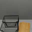 2 Pack Onion and Potato Storage Bins, Stackable Pantry Organizers Storage, Large Wire Storage Basket for Onion, Potato, Fruit, Vegetables