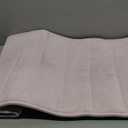 OLANLY Memory Foam Long Bathroom Rugs Runner 47x17, Super Soft Absorbent Bath Mat, Quick Dry, Machine Washable Shower Floor Rugs, Bathmat Carpet, Bathroom Home Decor Accessories, Pink