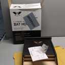 BIGBATBOX - Bat House for Outdoors - Clean Your Backyard from Mosquitoes - Wooden Bat House Kit - with Our Proven Bat Box Design