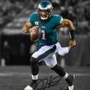 WHZKCYH American Football Sports Eagles Poster For Kids Fun Teen Birthday Christmas Gifts Jalen Hurts Rugby Star Posters Canvas Wall Art Print Picture For Home Room Decor (24"L x 36"W)