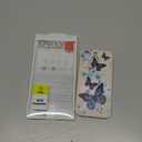 LEECG for iPhone 15 Pro Case Anti Scratch Soft Microfiber Lining, Soft Shockproof Slim Fit Floral for iPhone 15 Pro Phone Cover 6.1 inch-Aurora Butterfly