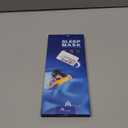 Mavogel Cotton Sleep Eye Mask - Updated Design Light Blocking with Adjustable Nose Bridge, Soft and Comfortable Night Eye Mask for Men Women, Eye Blinder for Shift Work, Includes Travel Pouch, Black