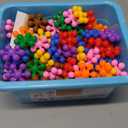 TOMYOU 200 Pieces Building Blocks Kids STEM Toys Educational Discs Sets Interlocking Solid Plastic for Preschool Boys and Girls Aged 3+, Safe Material Creativity